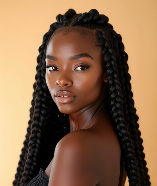 Knotless braids